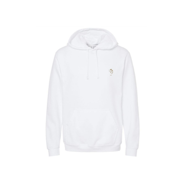 Amiri Cerberus White Hoodie